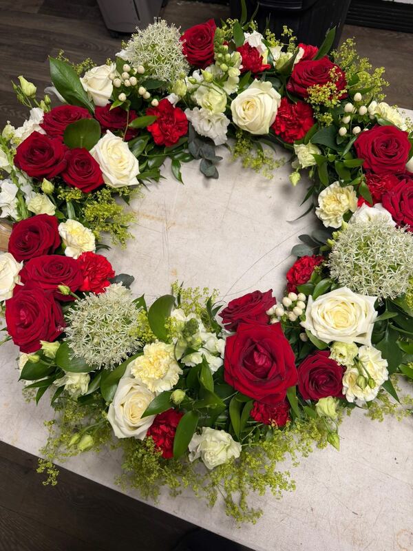 Flowers delivered to customer