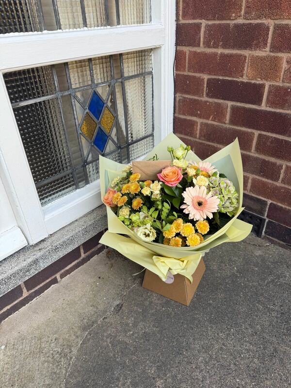 Flowers delivered to customer
