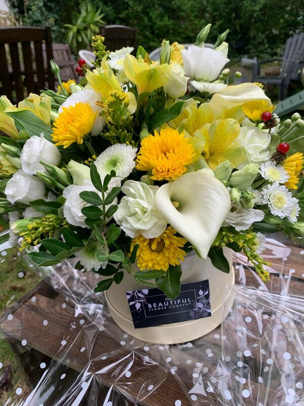 Flowers delivered to customer