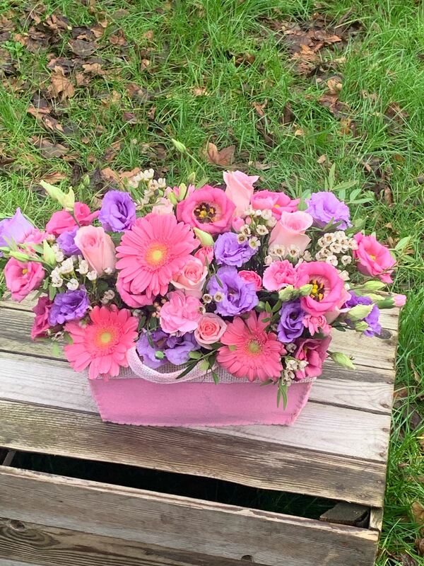 Flowers delivered to customer