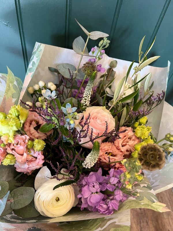 Flowers delivered to customer