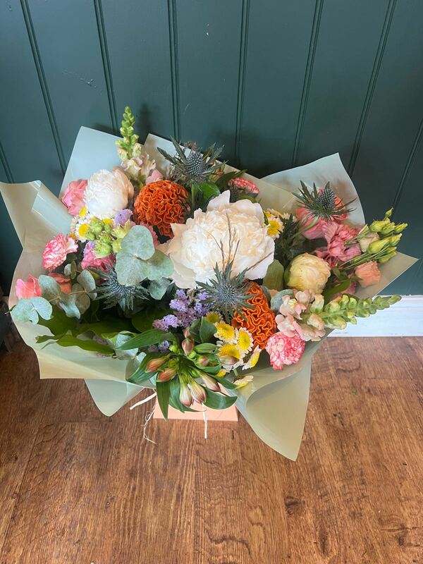 Flowers delivered to customer