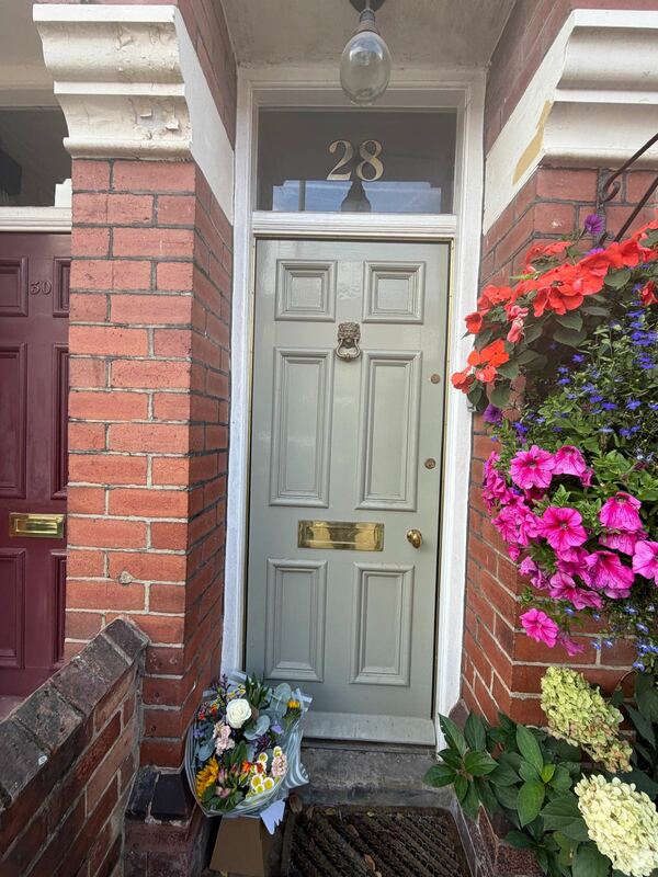 Flowers delivered to customer