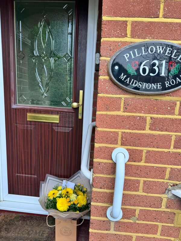 Flowers delivered to customer
