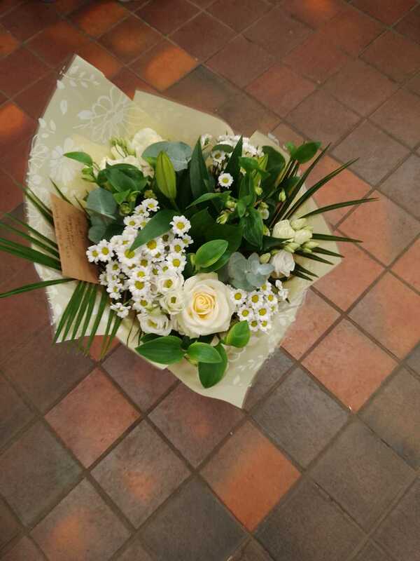 Flowers delivered to customer