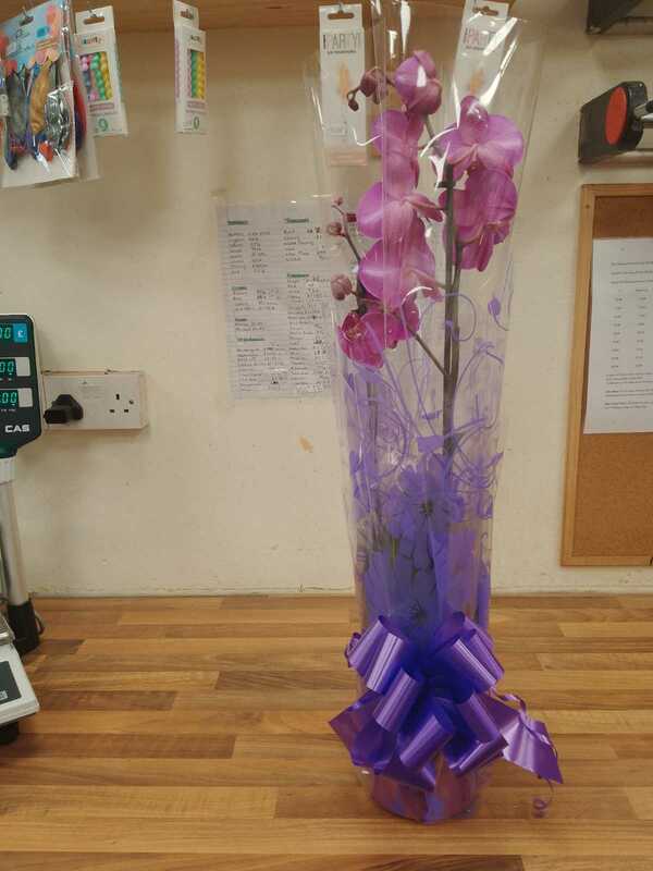 Flowers delivered to customer