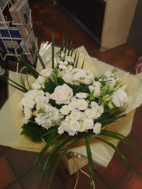 Flowers delivered to customer