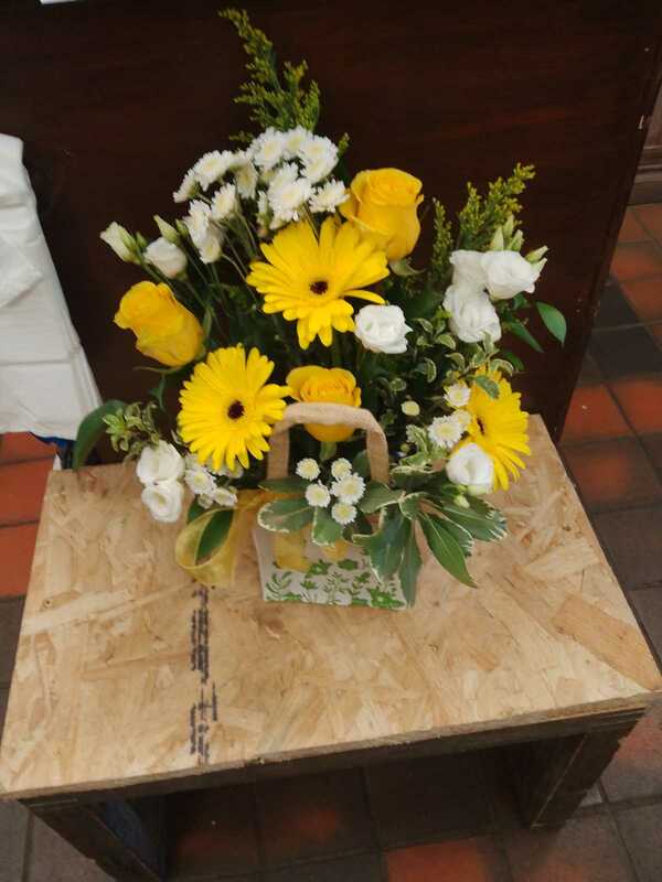 Flowers delivered to customer