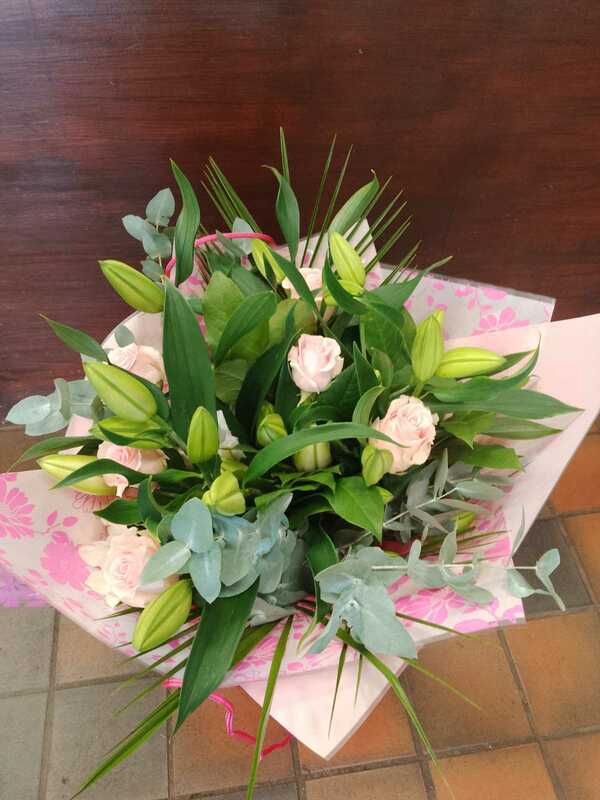 Flowers delivered to customer