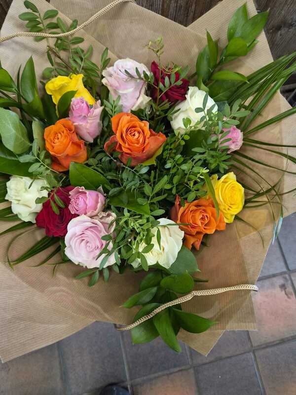 Flowers delivered to customer