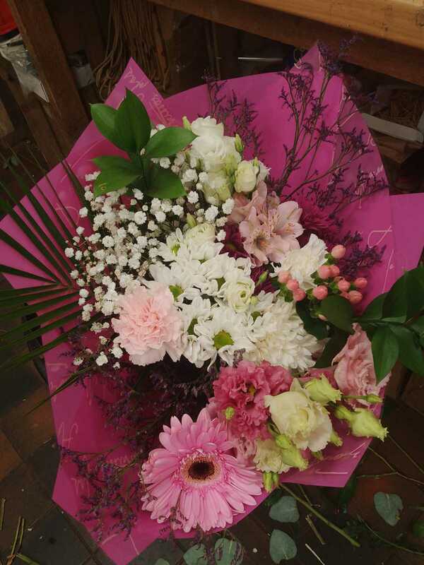 Flowers delivered to customer