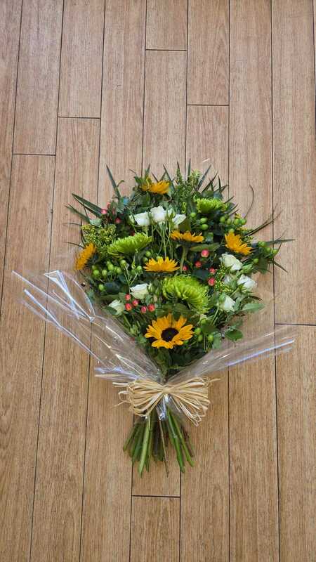 Flowers delivered to customer