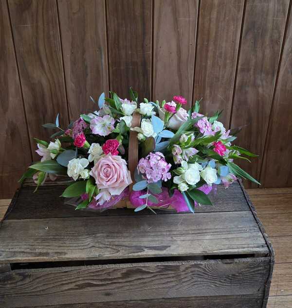 Flowers delivered to customer