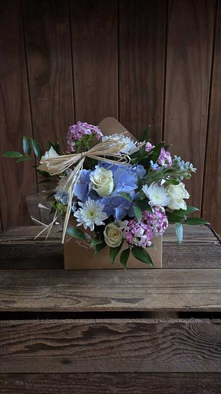 Flowers delivered to customer