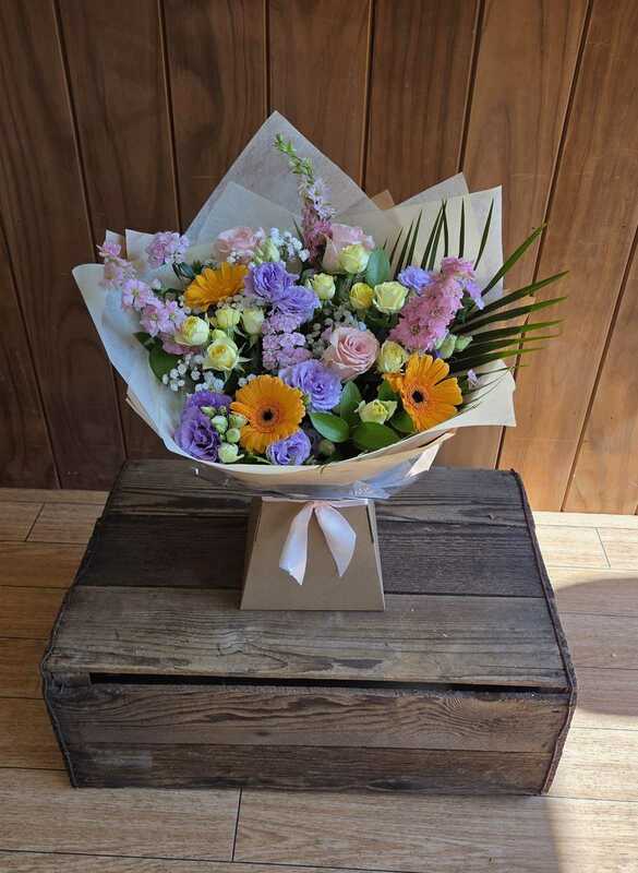 Flowers delivered to customer