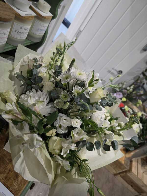 Flowers delivered to customer