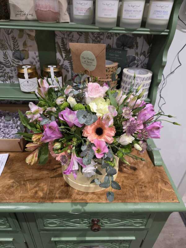 Flowers delivered to customer