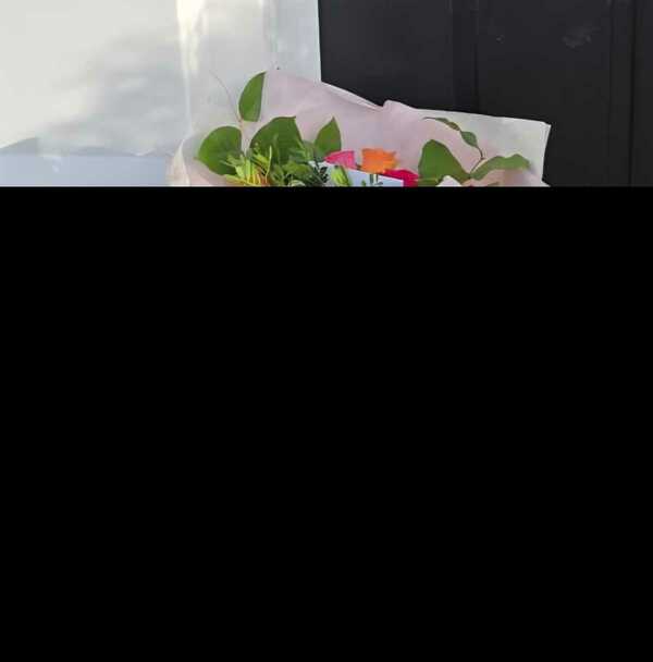 Flowers delivered to customer