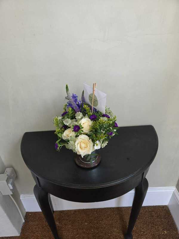 Flowers delivered to customer