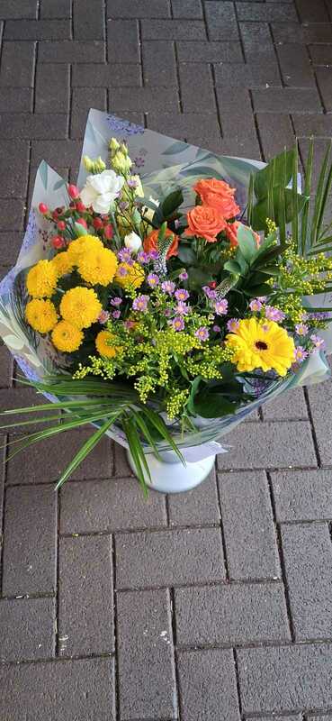 Flowers delivered to customer