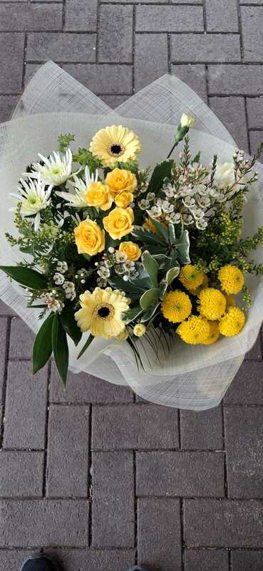 Flowers delivered to customer