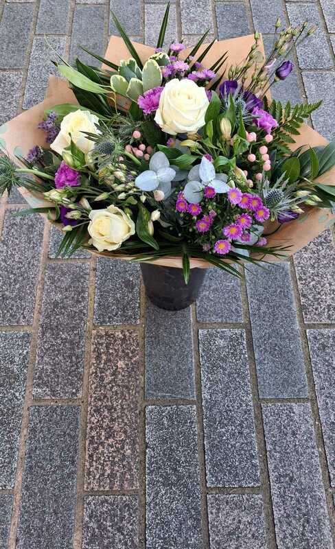 Flowers delivered to customer