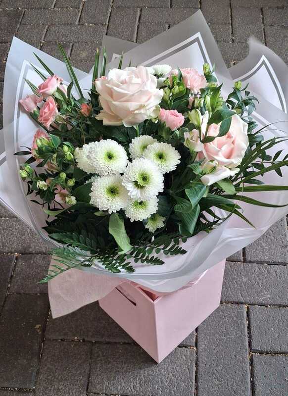 Flowers delivered to customer