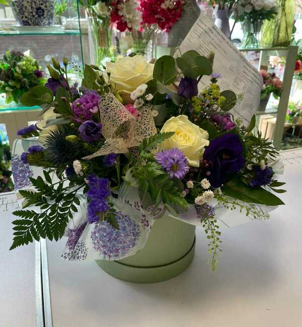 Flowers delivered to customer