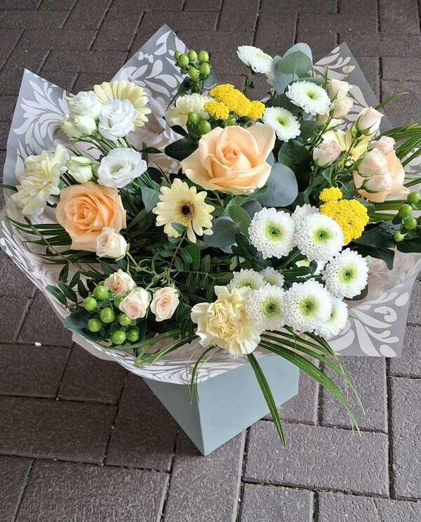 Flowers delivered to customer