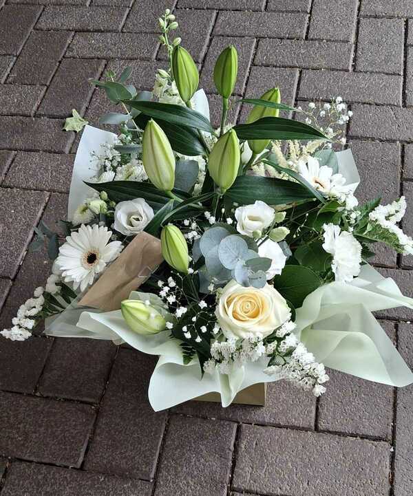 Flowers delivered to customer