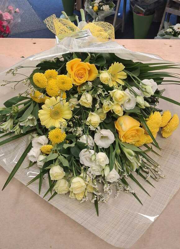 Flowers delivered to customer