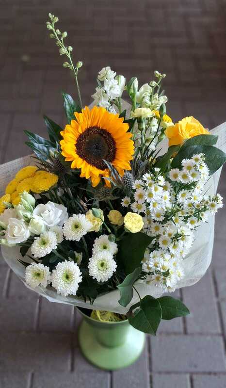 Flowers delivered to customer