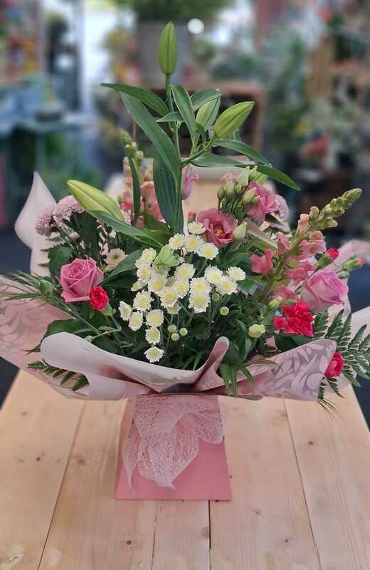 Flowers delivered to customer