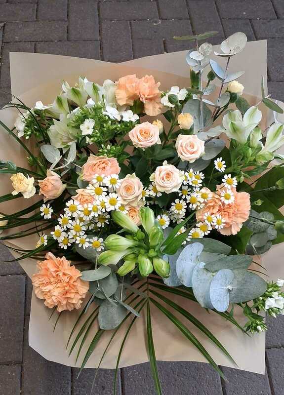 Flowers delivered to customer