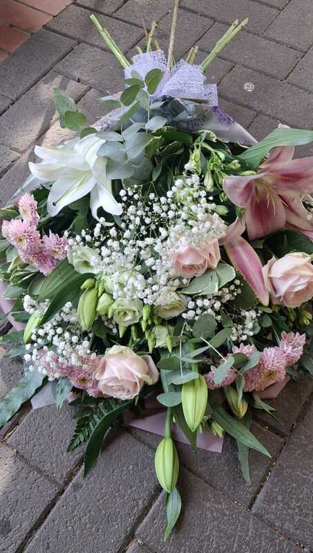 Flowers delivered to customer