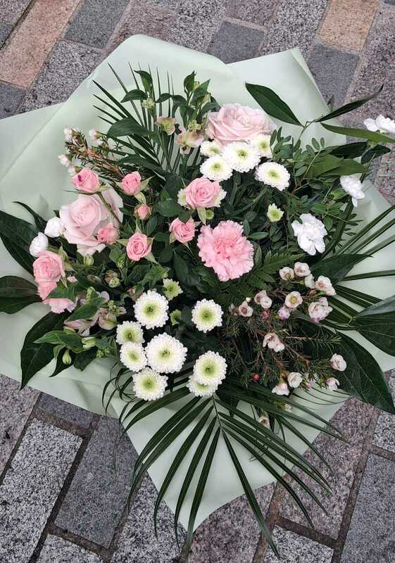 Flowers delivered to customer