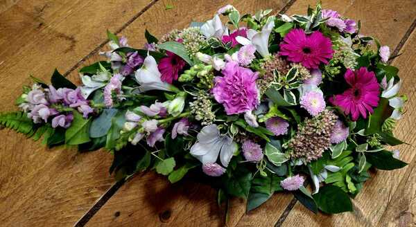 Flowers delivered to customer
