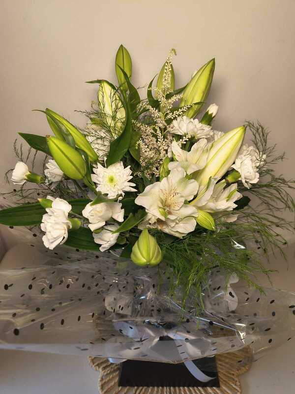 Flowers delivered to customer