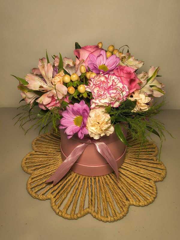 Flowers delivered to customer