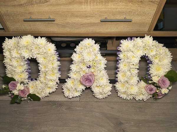 Flowers delivered to customer