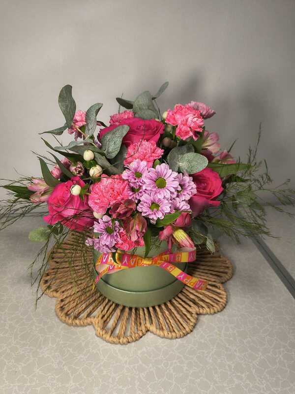 Flowers delivered to customer