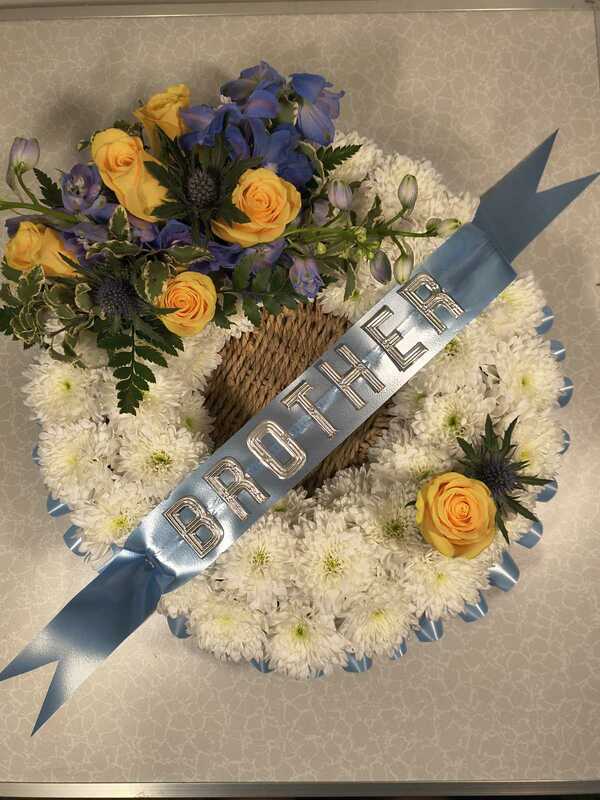 Flowers delivered to customer