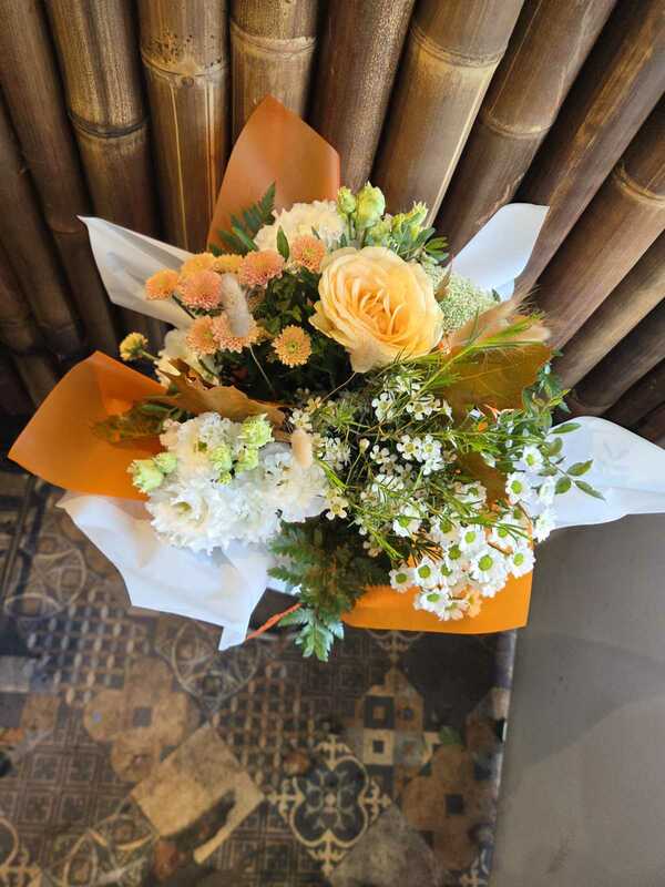Flowers delivered to customer