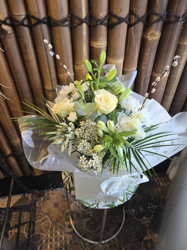 Flowers delivered to customer