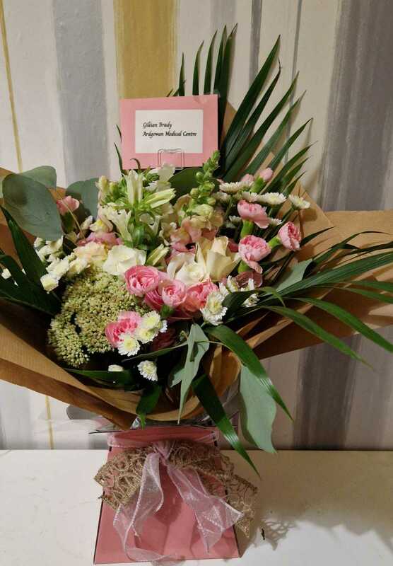 Flowers delivered to customer