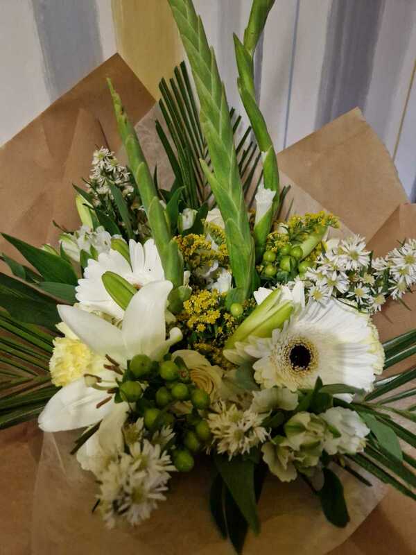 Flowers delivered to customer