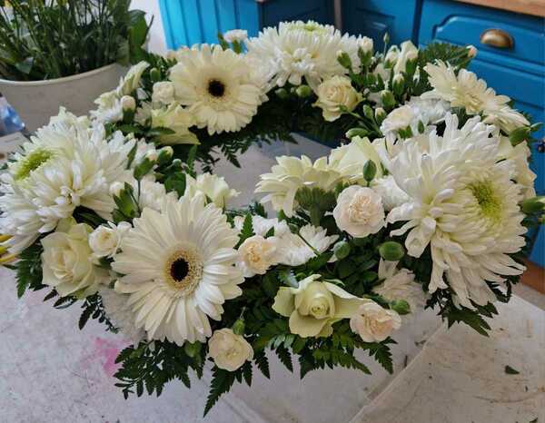Flowers delivered to customer