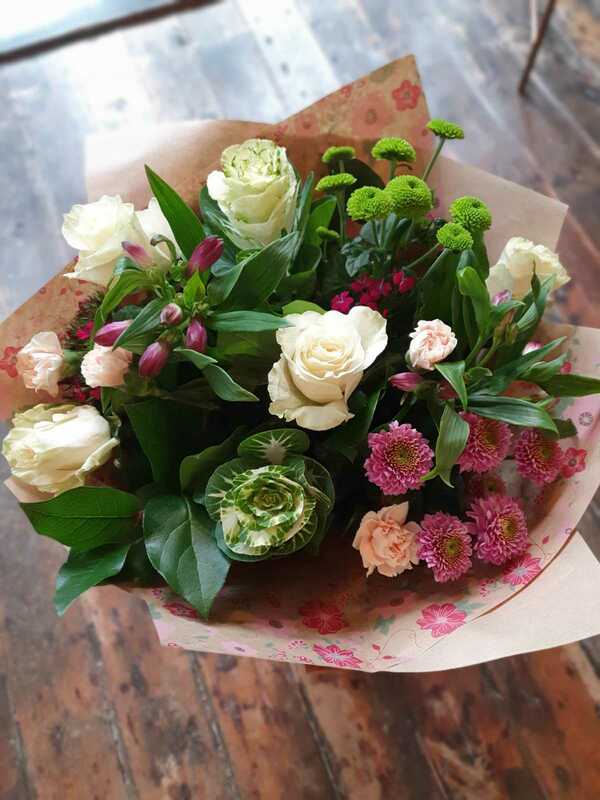 Flowers delivered to customer