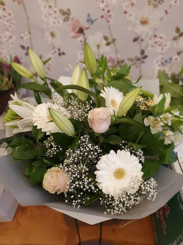Flowers delivered to customer