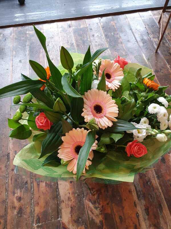 Flowers delivered to customer